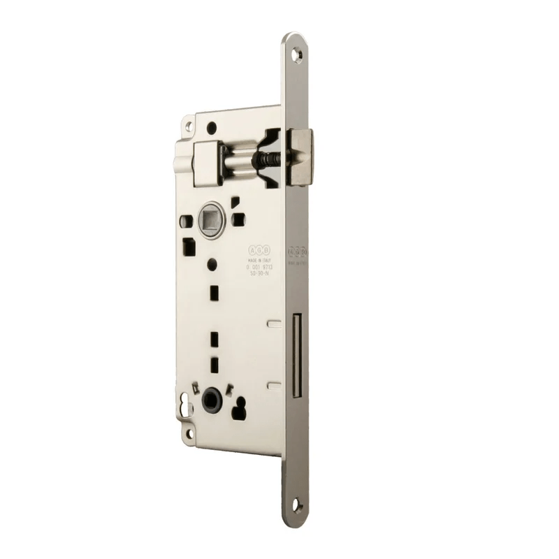 AGB - Zámek na dveře F18 - WC ONL - Nikl lesklý