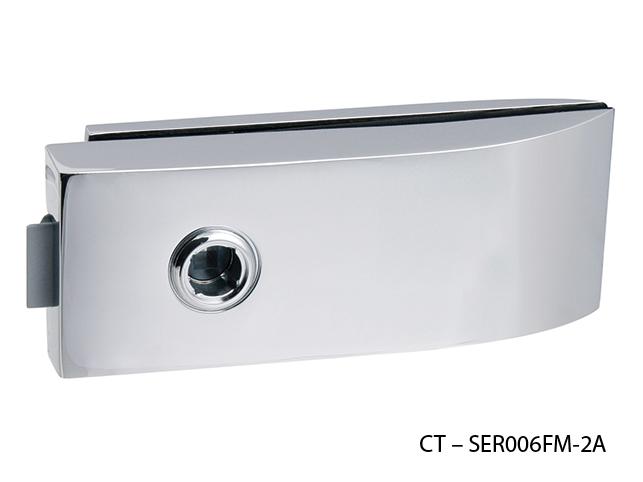 CT - 11000 Kování na skleněné dveře OC - Chrom lesklý