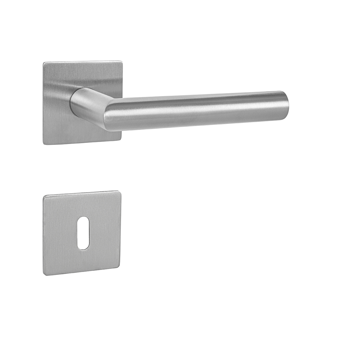 Klika na dveře MP - FAVORIT - HR 3SM BN - Broušená nerez