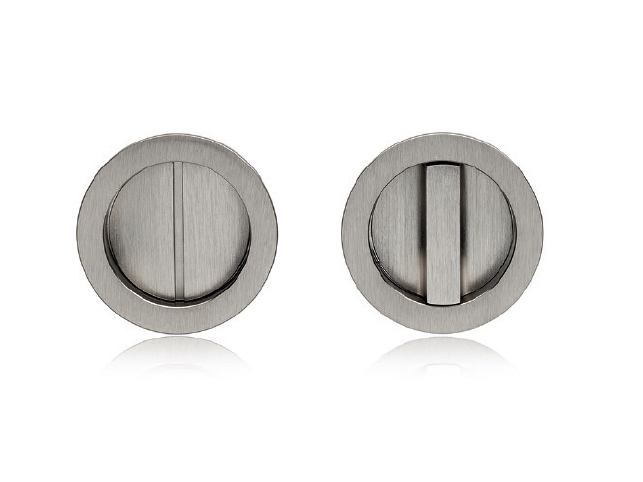 SAB - Set na posuvné dveře Hooky ZERO - R WC ONS - Nikl broušený