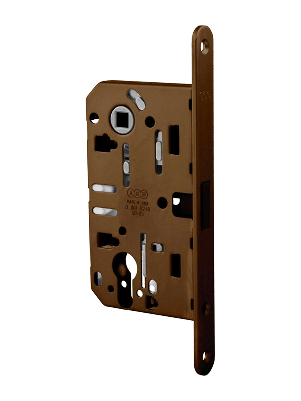 AGB - Magnetický zámek MEDIANA POLARIS - PZ OGS - Bronz česaný matný