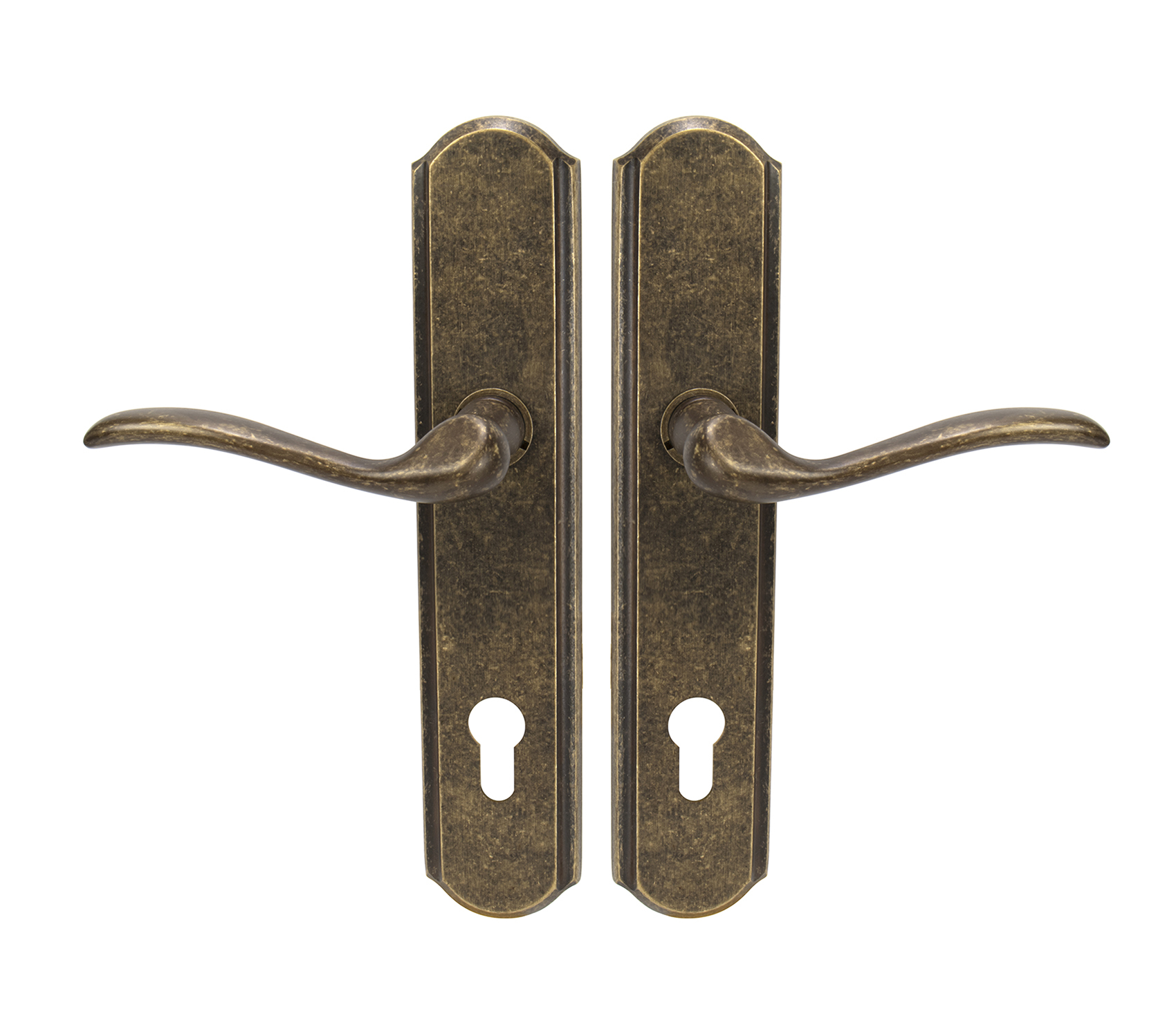 Zpevněné kování MI - LYON/JULIA - SO OBA - Antik bronz