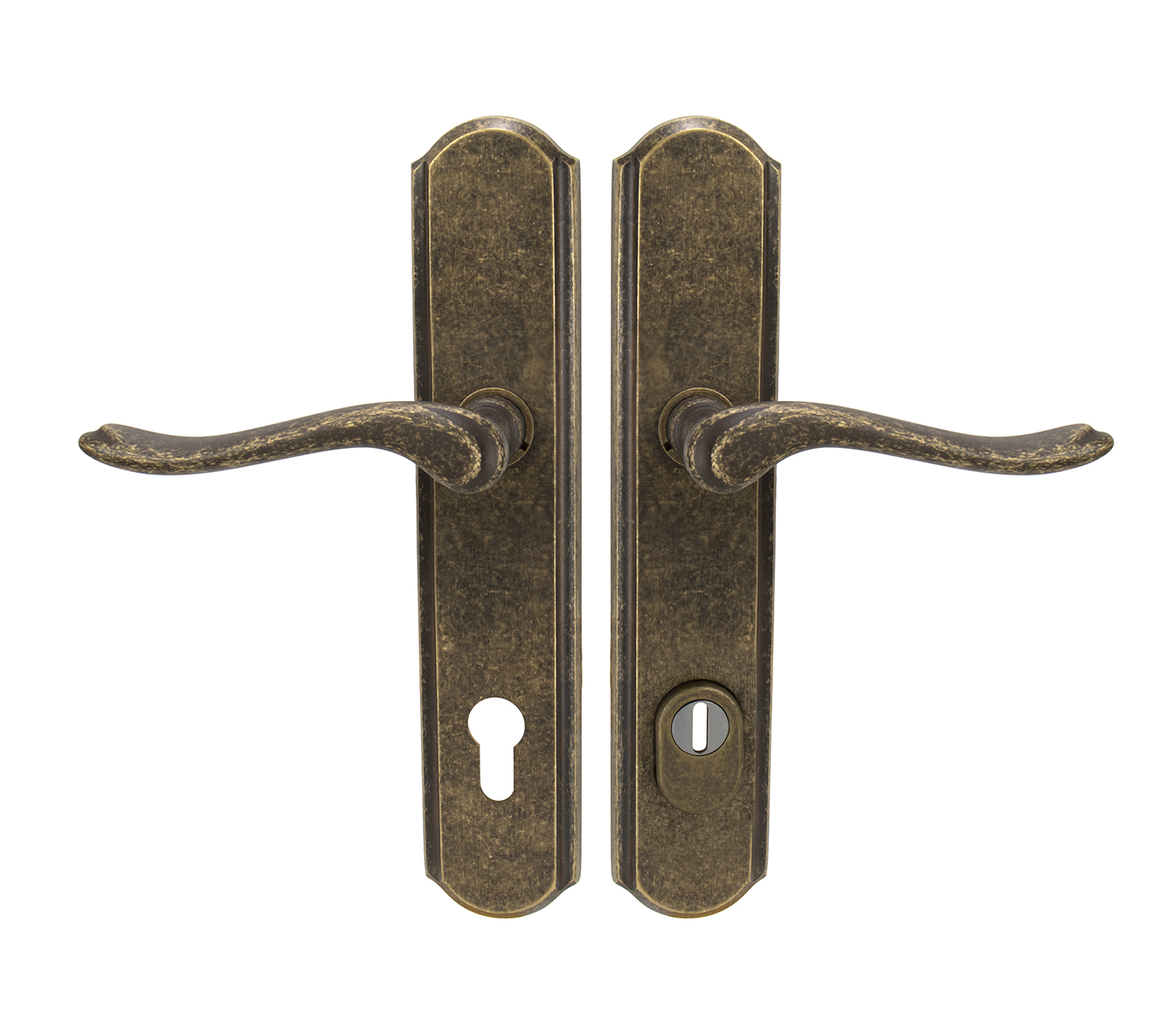 Zpevněné kování MI - LYON/ROMEO PLUS - SO OBA - Antik bronz