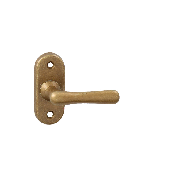 Půloliva na okno NI - ELEGANT - půloliva MALÁ OBMP - Staromosaz matný lak