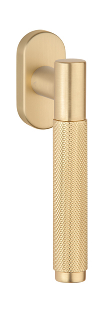 Klika na eurookno AT - DK - MOLINIA - R OLS - Mosaz broušená