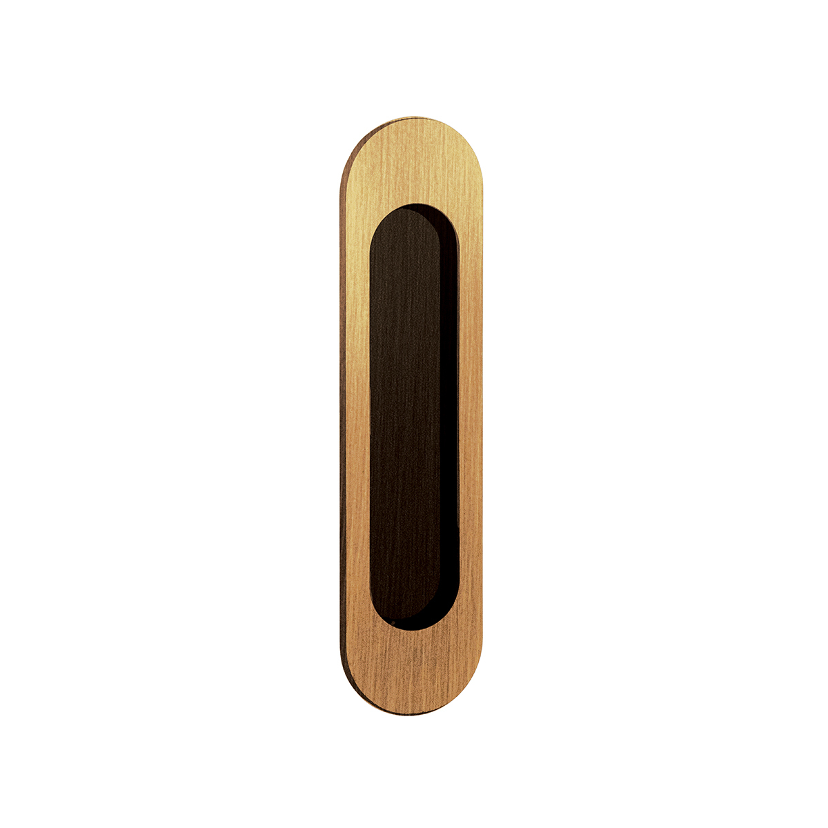 MP - MUŠLE OVÁL 040 bez otvoru OGS - Bronz česaný matný