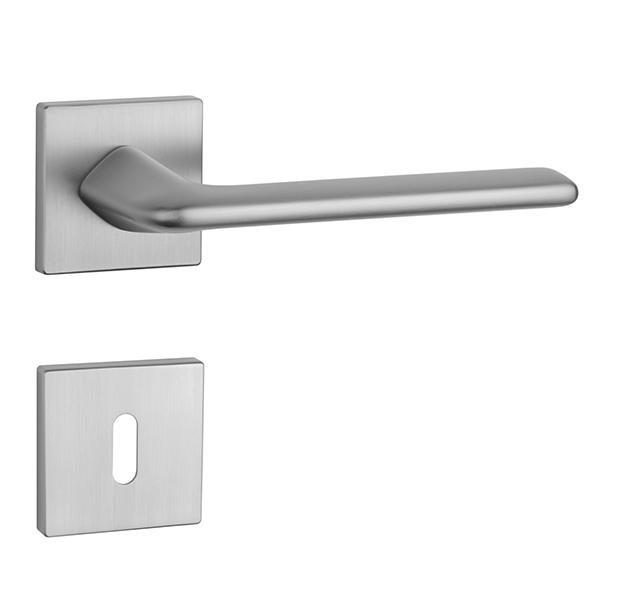 Klika na dveře AS - LILA - HR 7S OCS - Chrom broušený