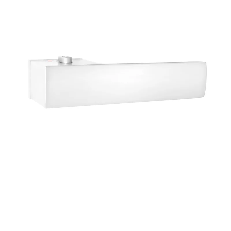 Klika na dveře TI - GORDO - RT5 4084 s uzamykáním WS - Bílá matná (152)