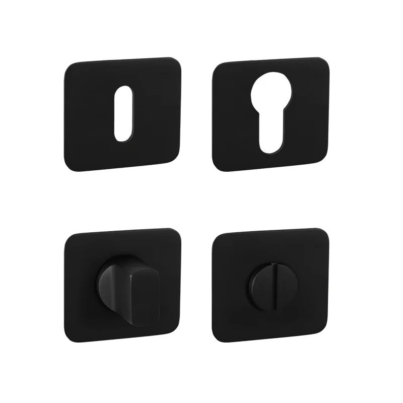 Rozeta ke klice GK - ROZETA ONE - HR Grafit černá (78)