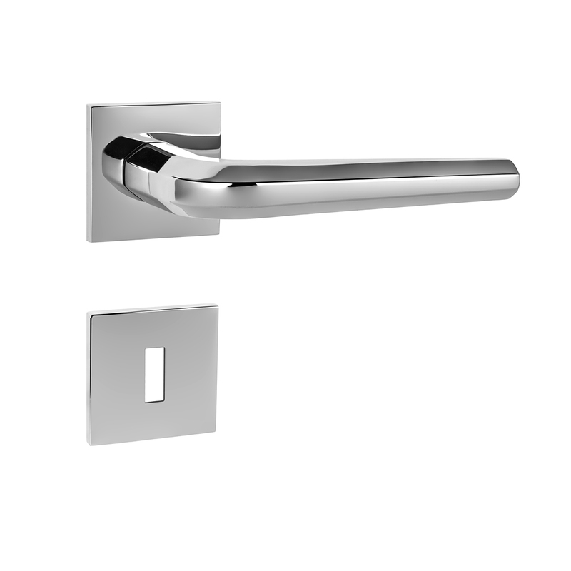 Klika na dveře TI - OKTAGON - HR 4160Q 5S OC - Chrom lesklý (03)