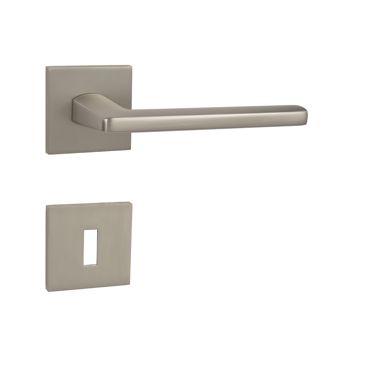 Klika na dveře MP - PRIMA - HR SQ6 NP - Nikl perla