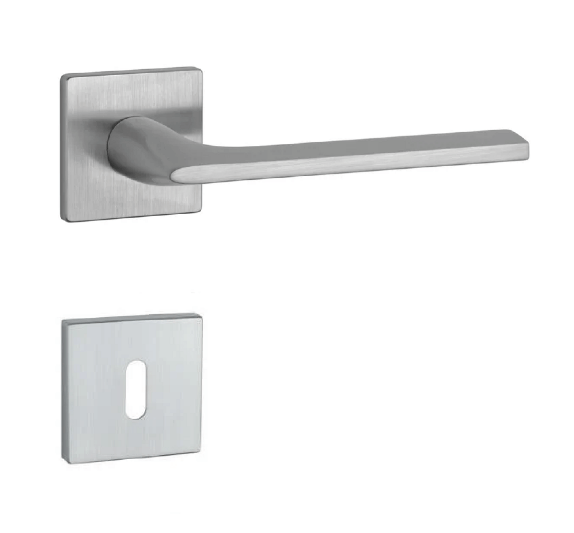 Klika na dveře AS - SALVIA - HR 5S OCS - Chrom broušený