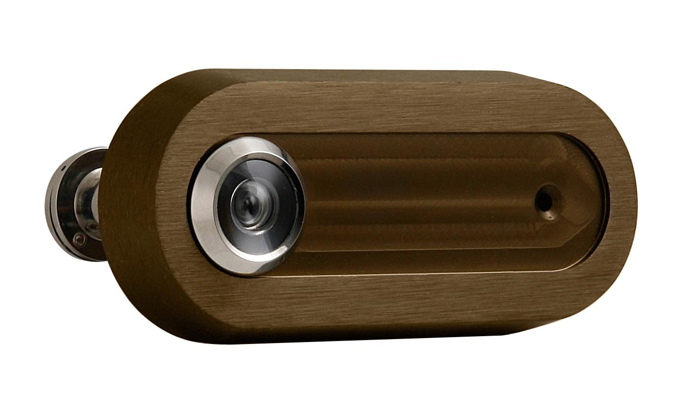 AXA - Jmenovka BETA2 s kukátkem F4 - Bronz elox