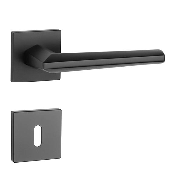 Klika na dveře AS - JASMINA - HR 7S BS - Černá matná