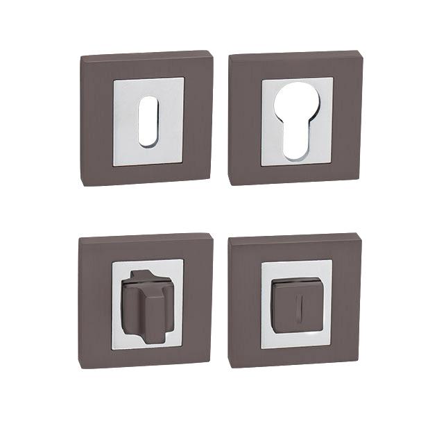 MP - ROZETA - HR T/OC - Titan / chrom lesklý