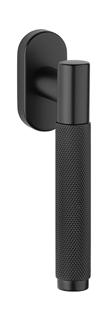 Klika na eurookno AT - DK - MOLINIA - R BS - Černá matná