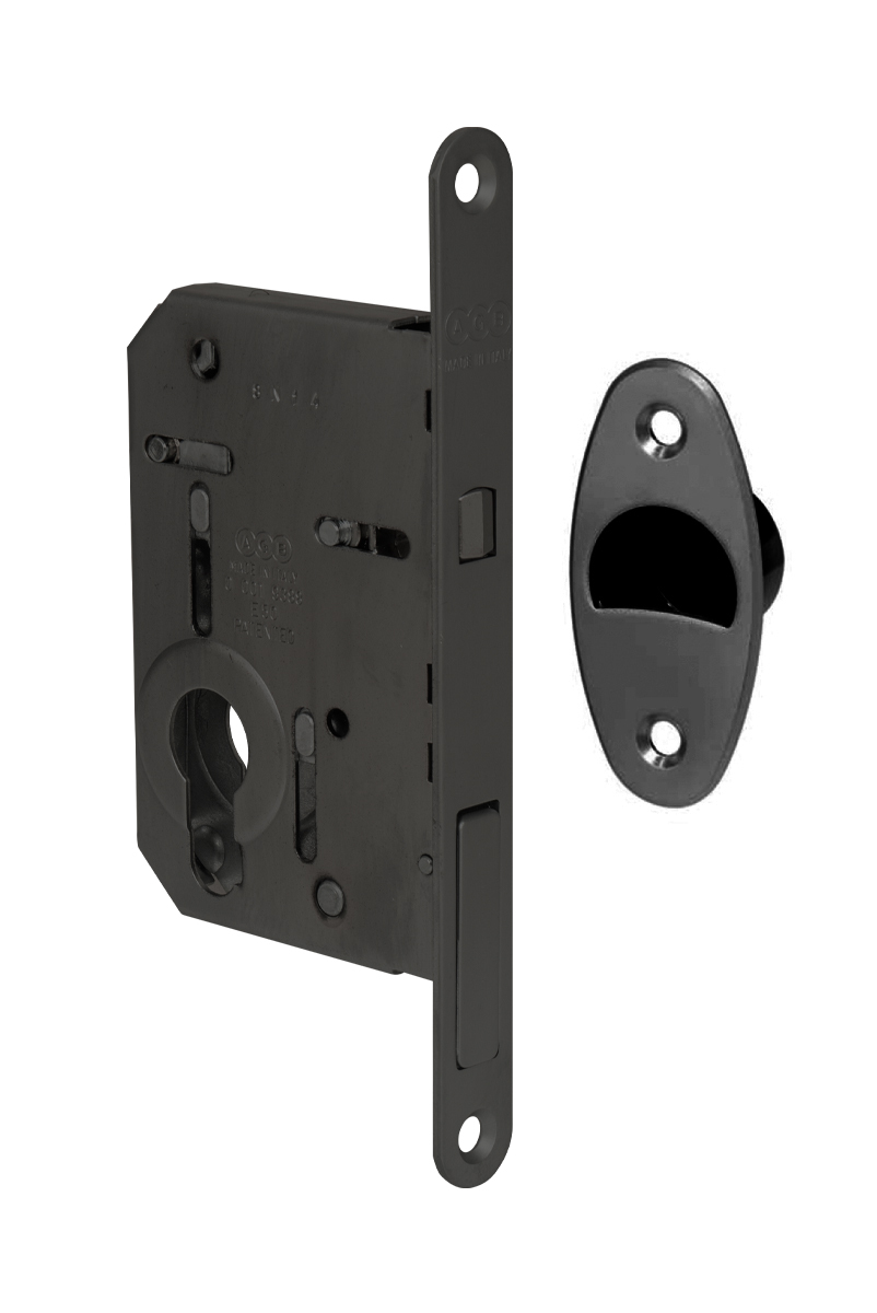 AGB - Zámek SCIVOLA TRE CLASS - WAVE PZ BS - Černá matná