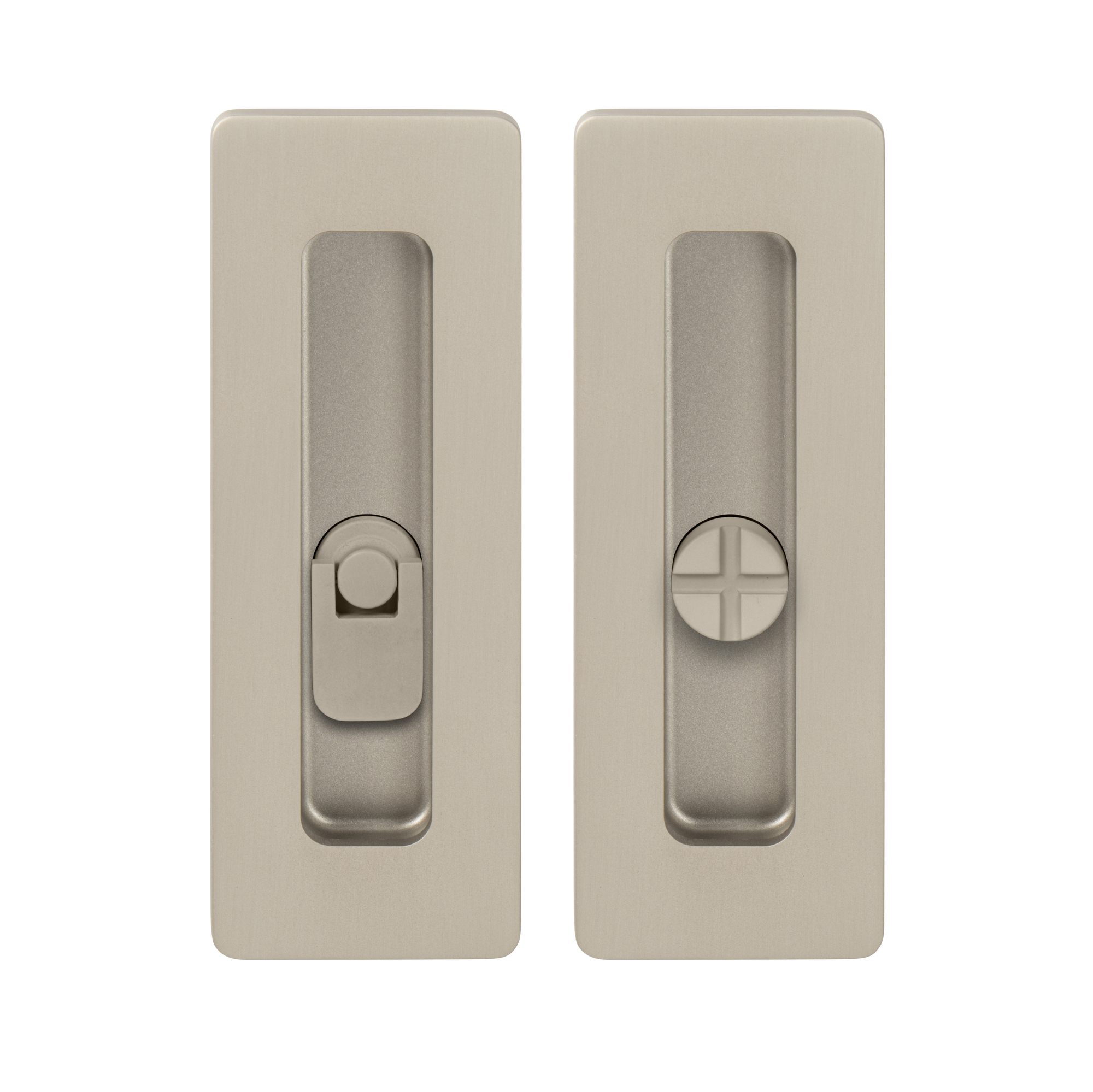 TI - Mušle na posuvné dveře - 4181 5S - WC NP - Nikl perla (142)