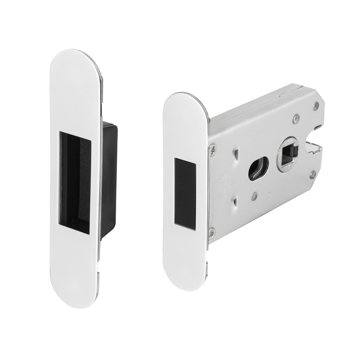 MPK - Magnetický zámek s protiplechem WS - Bílá matná