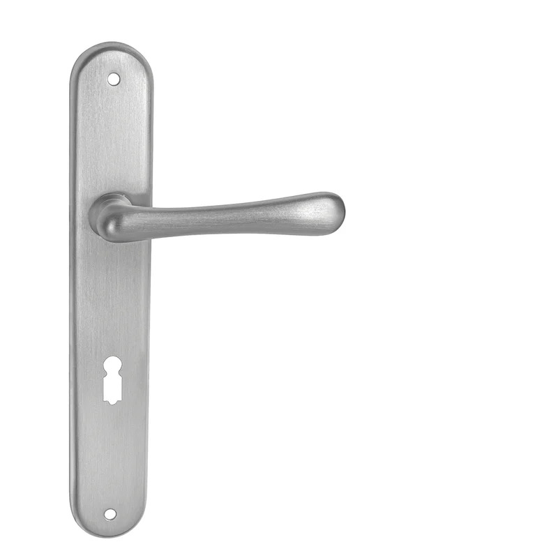 Klika na dveře MP - ELEGANT OCS - Chrom broušený