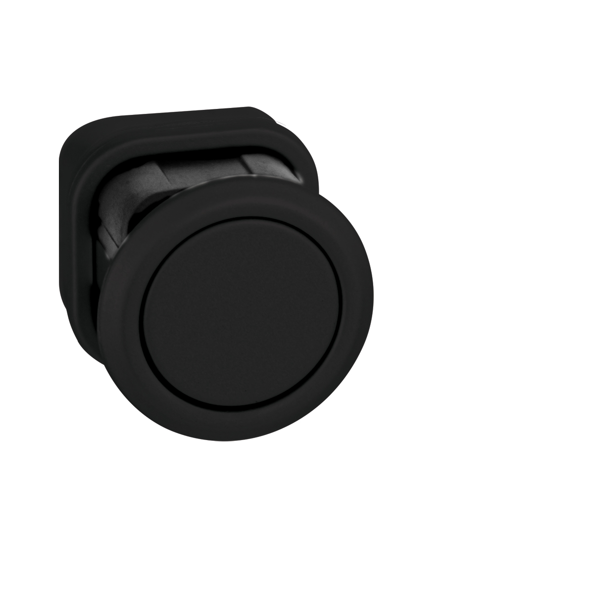 PR - Úchytka PUSH R BS - Černá matná