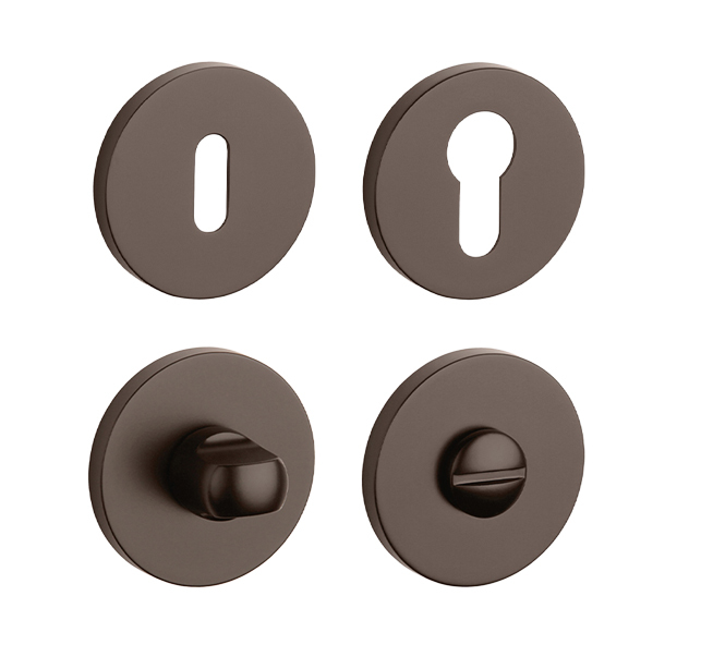 Rozeta ke klice AT - ROZETA - R 7S HNM - Hnědá matná