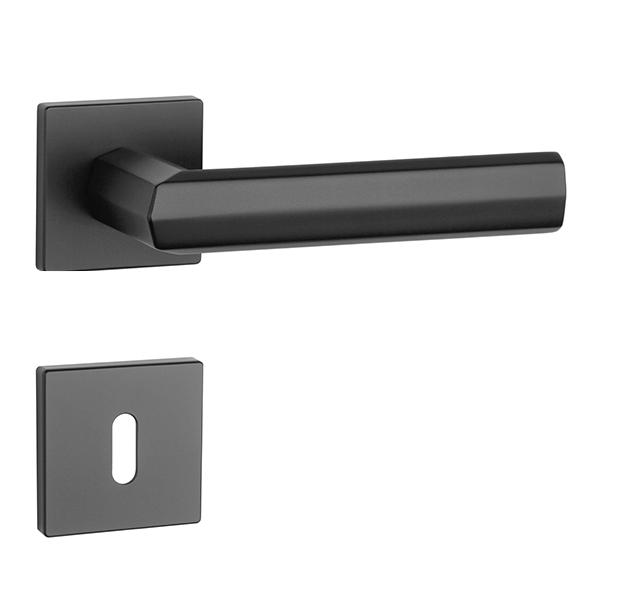 Klika na dveře AS - FRESIA - HR 7S BS - Černá matná