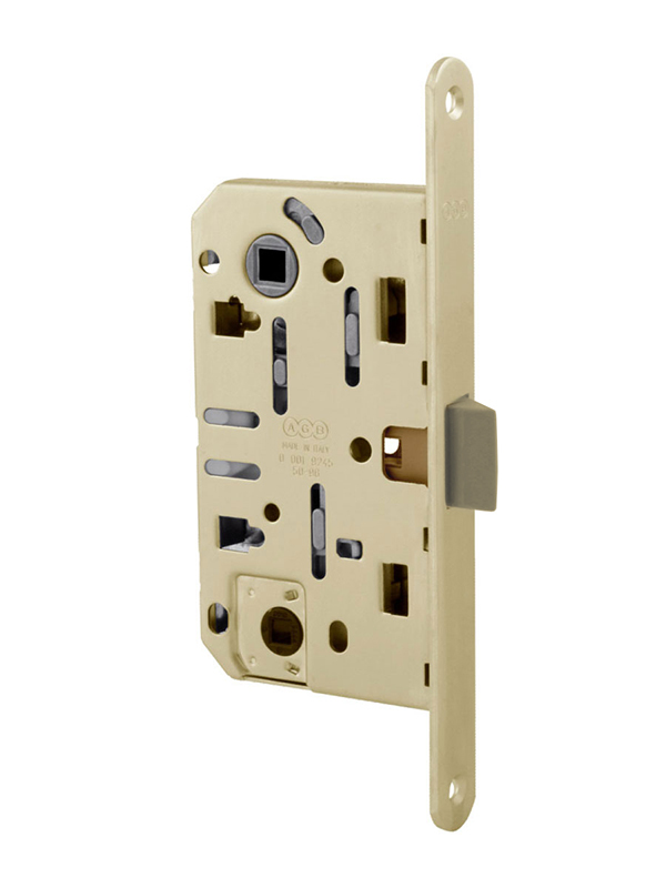 AGB - Zámek na dveře MEDIANA EVOLUTION - WC OLV - Mosaz leštěná lakovaná