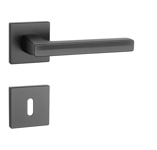 Klika na dveře AS - PEA - HR 7S BS - Černá matná