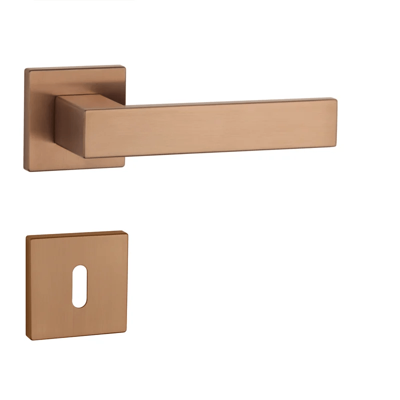 Klika na dveře AS - PINA - HR 7S CUM PVD - Měď matná PVD