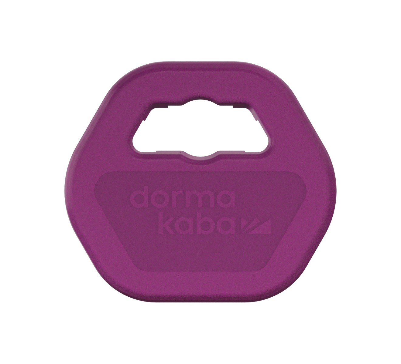 DK - Rozlišovač na zoubkové klíče VELKÝ Světle fialová