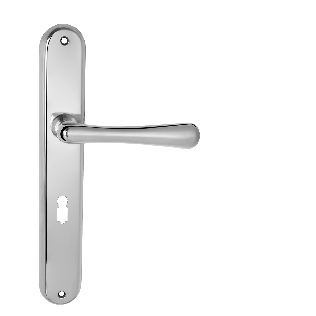 Klika na dveře NI - ELEGANT OC - Chrom lesklý