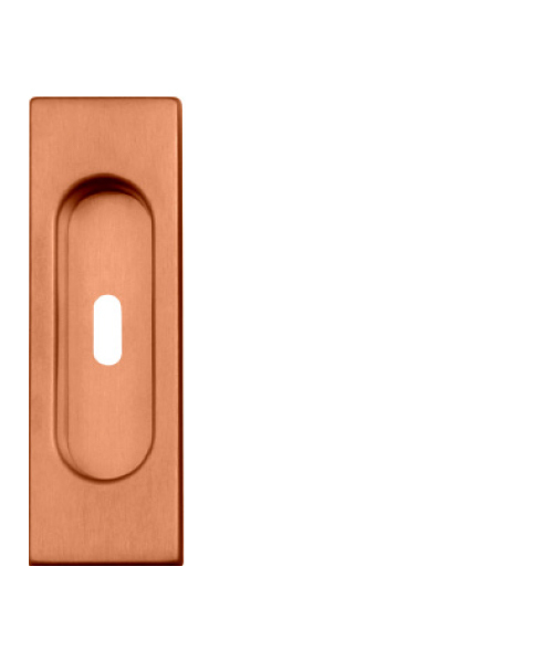 FT - Mušle hranatá BB / S - 3663AF CUM - Měď tmavá matná