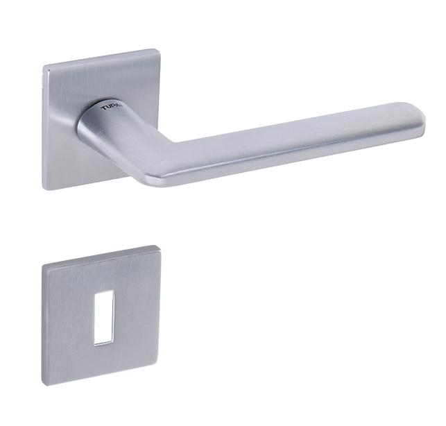 Klika na dveře TI - ELIPTICA - HR 3098Q 5S OCS - Chrom broušený (96)