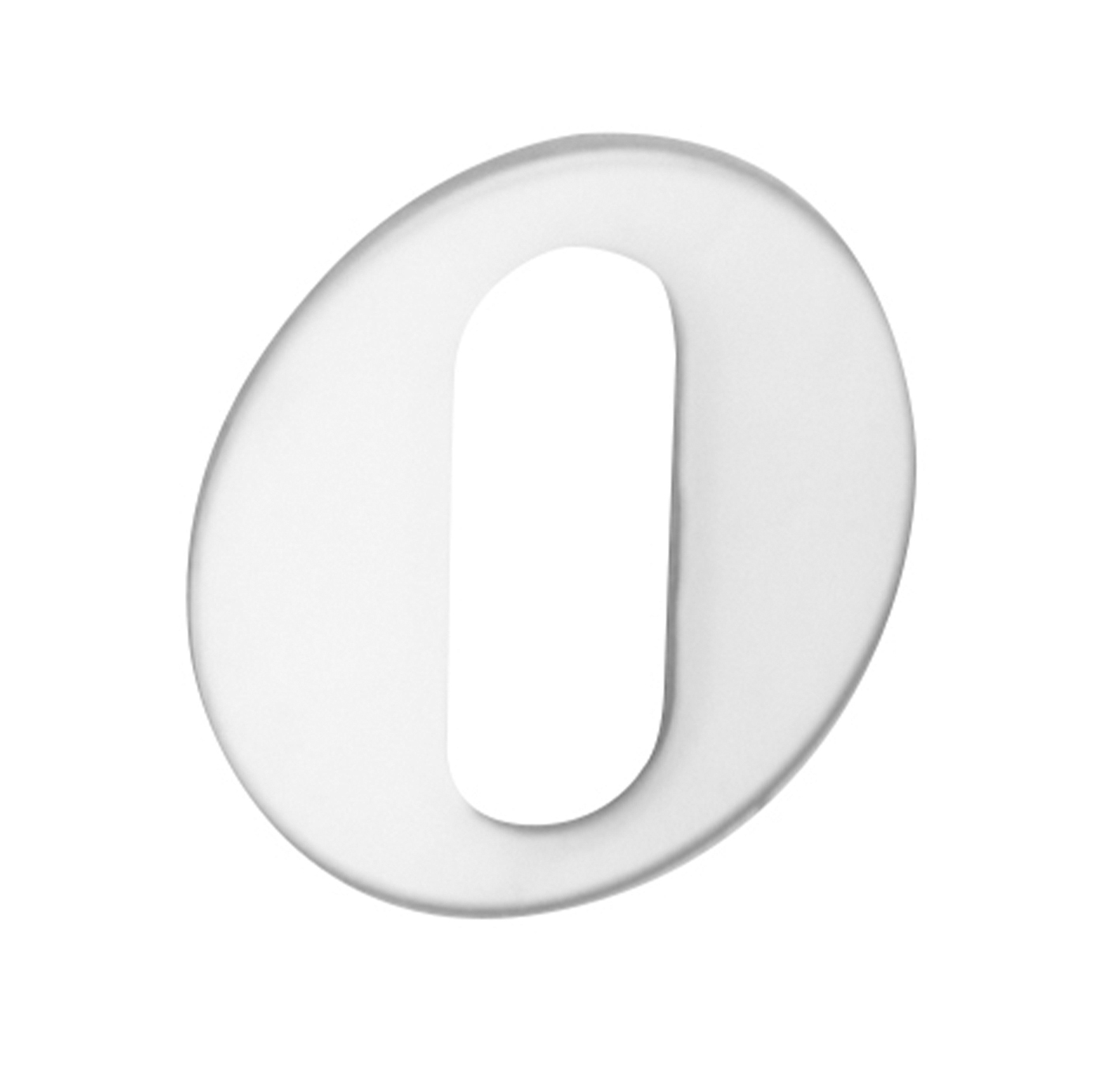 Rozeta ke klice VM - ROZETA - 1R OC - Chrom lesklý (39)