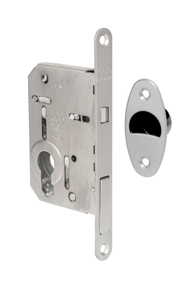 AGB - Zámek SCIVOLA TRE CLASS - WAVE PZ OCS - Chrom broušený