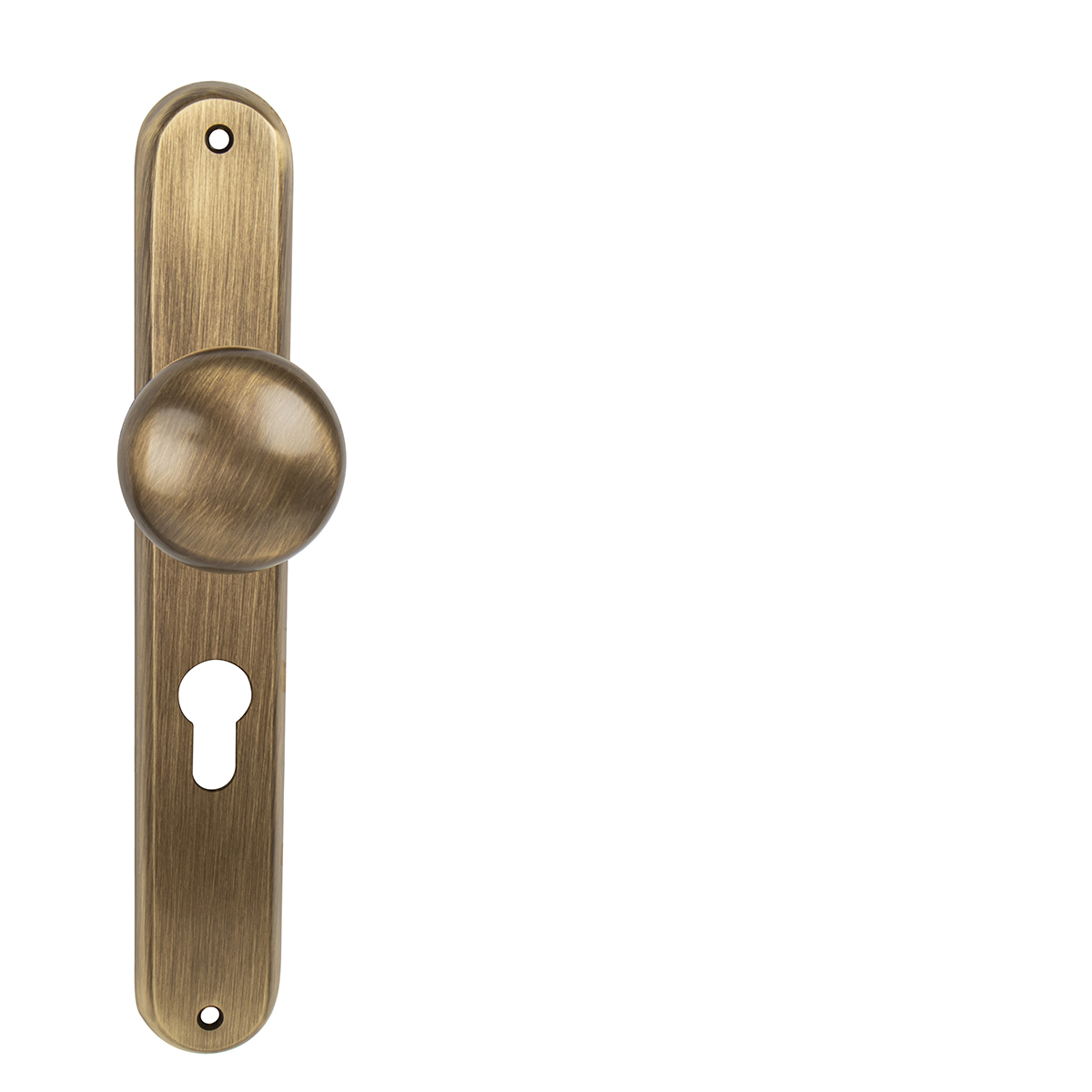 NI - ELEGANT - KOULE na štítu OGR - Bronz česaný lesklý