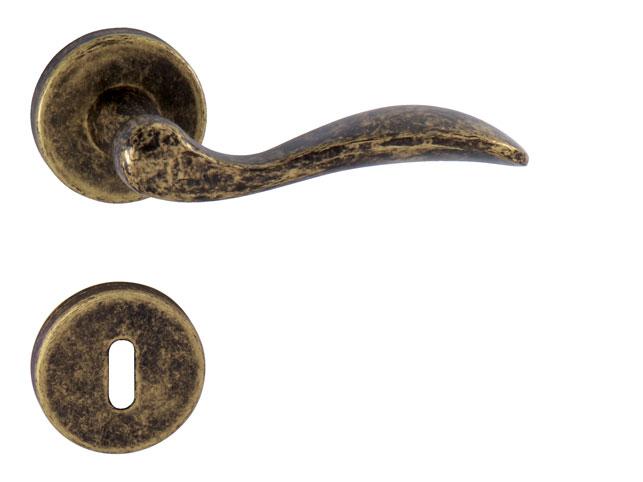 Klika na dveře TI - LEA - R 1948 OBA - Antik bronz (46)