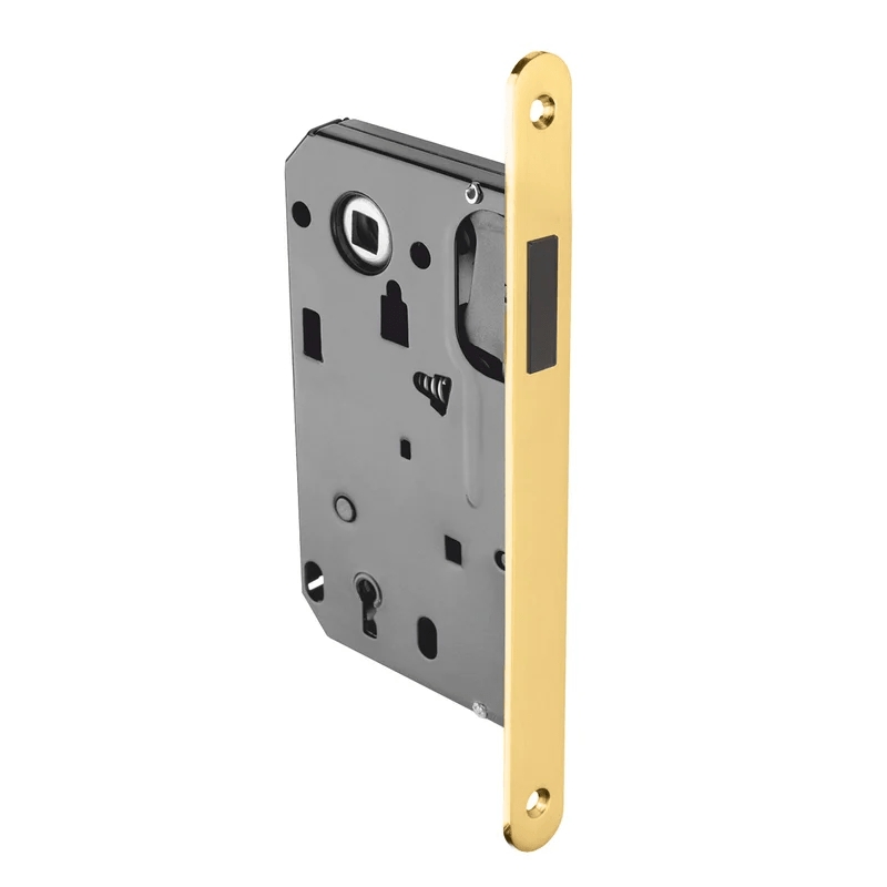 TI - Magnetický zámek 3597 BB 90 OLV - Mosaz leštěná lakovaná (01)