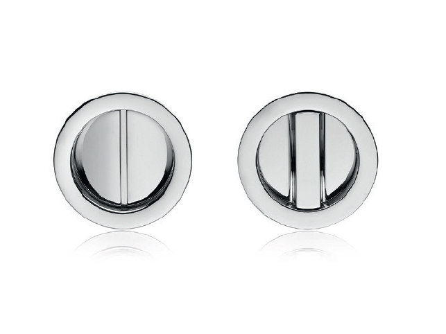 SAB - Set na posuvné dveře Hooky ZERO - R WC OC - Chrom lesklý