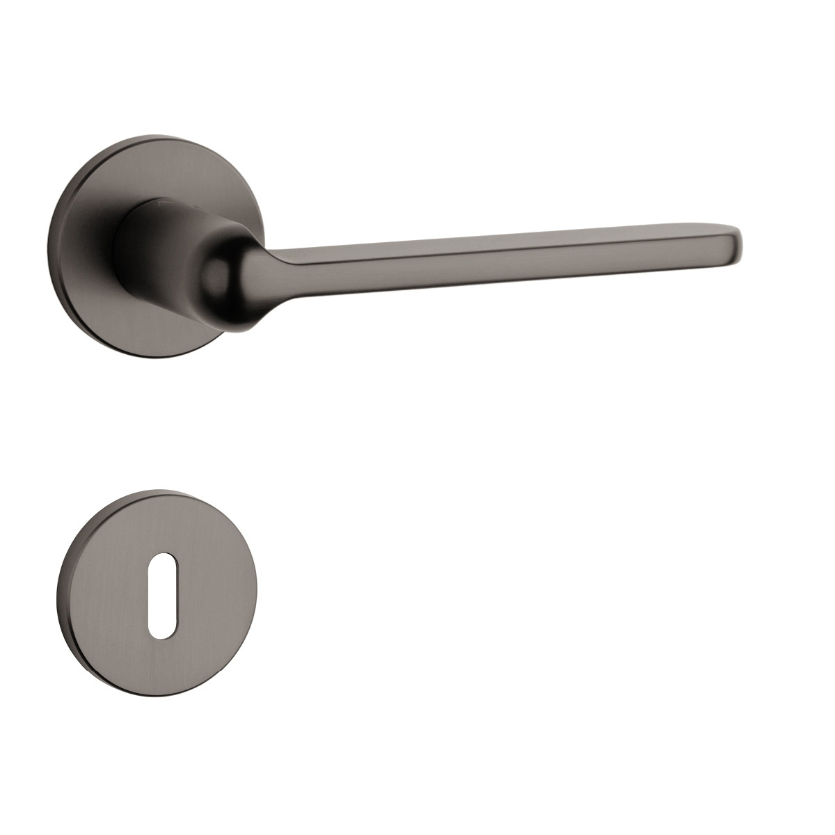 Klika na dveře AS - LORENZA - R 7S T - Titan