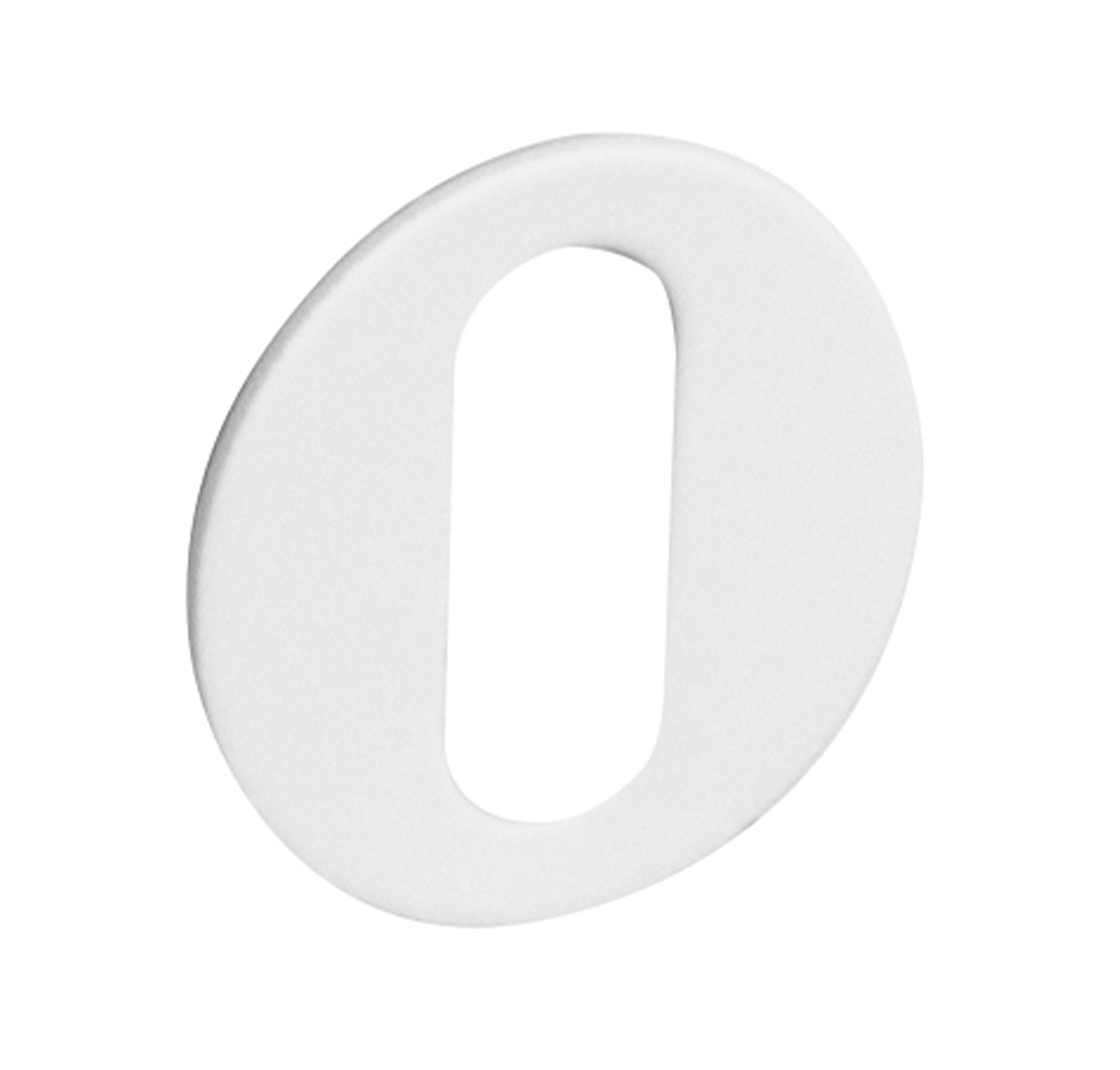 Rozeta ke klice VM - ROZETA - 1R WS - Bílá matná (49)