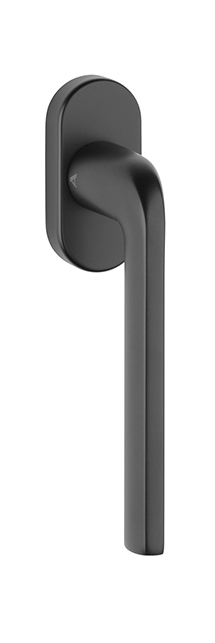 Klika na eurookno AT - DK - OLEANDRO - R BS - Černá matná