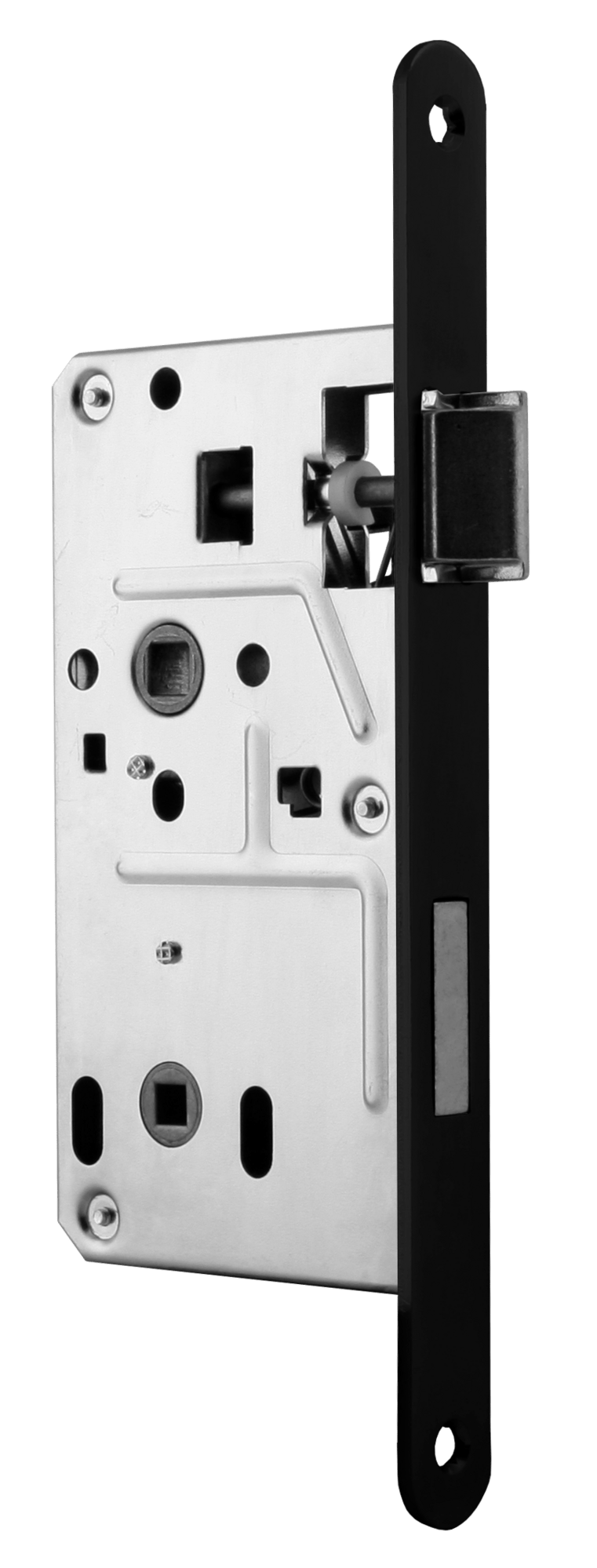 MP - Zadlabací zámek WC 72/80 - D 2355 L/P Černý pozink