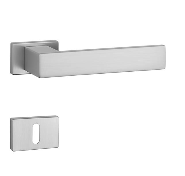 Klika na dveře AS - PINA - RT 7S OCS - Chrom broušený