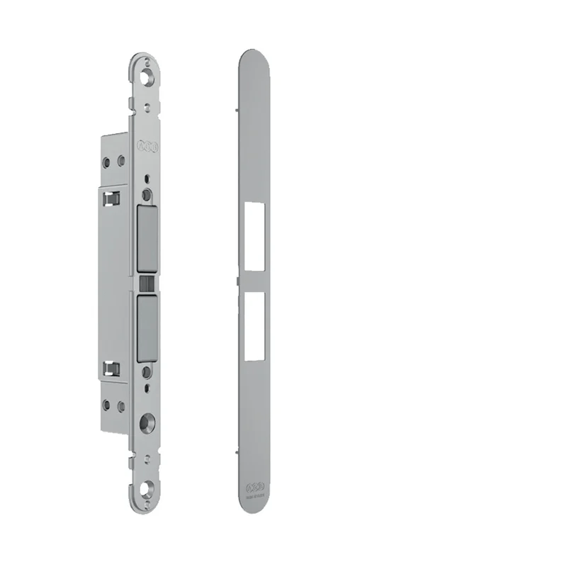 AGB - Magnetický zámek TOUCH bez uzamykání s krytkou Šedá matná