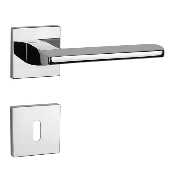 Klika na dveře AS - YUKA - HR 7S OC - Chrom lesklý