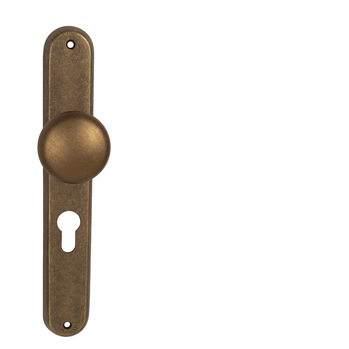 NI - ELEGANT - KOULE na štítu OBMP - staromosaz matný lak