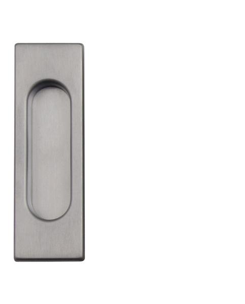 FT - Mušle hranatá bez otvoru - 3663AC BN - Broušená nerez