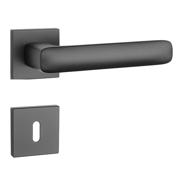 Klika na dveře AS - STELLA - HR 7S BS - Černá matná